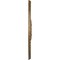 Ekena Millwork Bradford Ceiling Medallion (Fits Canopies up to 6 5/8"), Hand-Painted Rubbed Bronze, 32 5/8"OD x 2"P CM32BRRZS - alternate 2